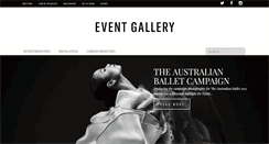 Desktop Screenshot of eventgallery.com.au